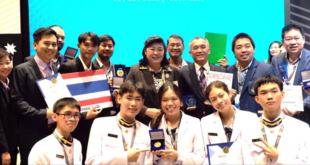 เด็กไทยคว้าทองงานนวัตกรรม‘AEII 2023’