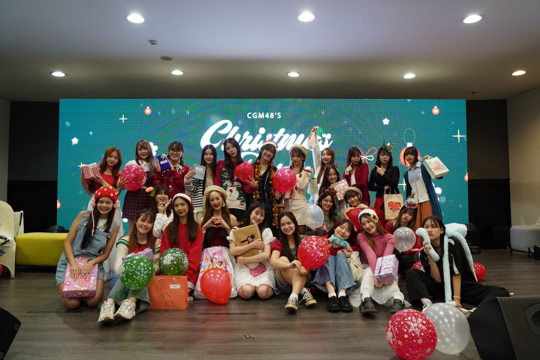เก็บตกคริสต์มาสปาร์ตี้ ซานตี้ดีต่อใจ! BNK48 – CGM48 ส่งท้ายปี