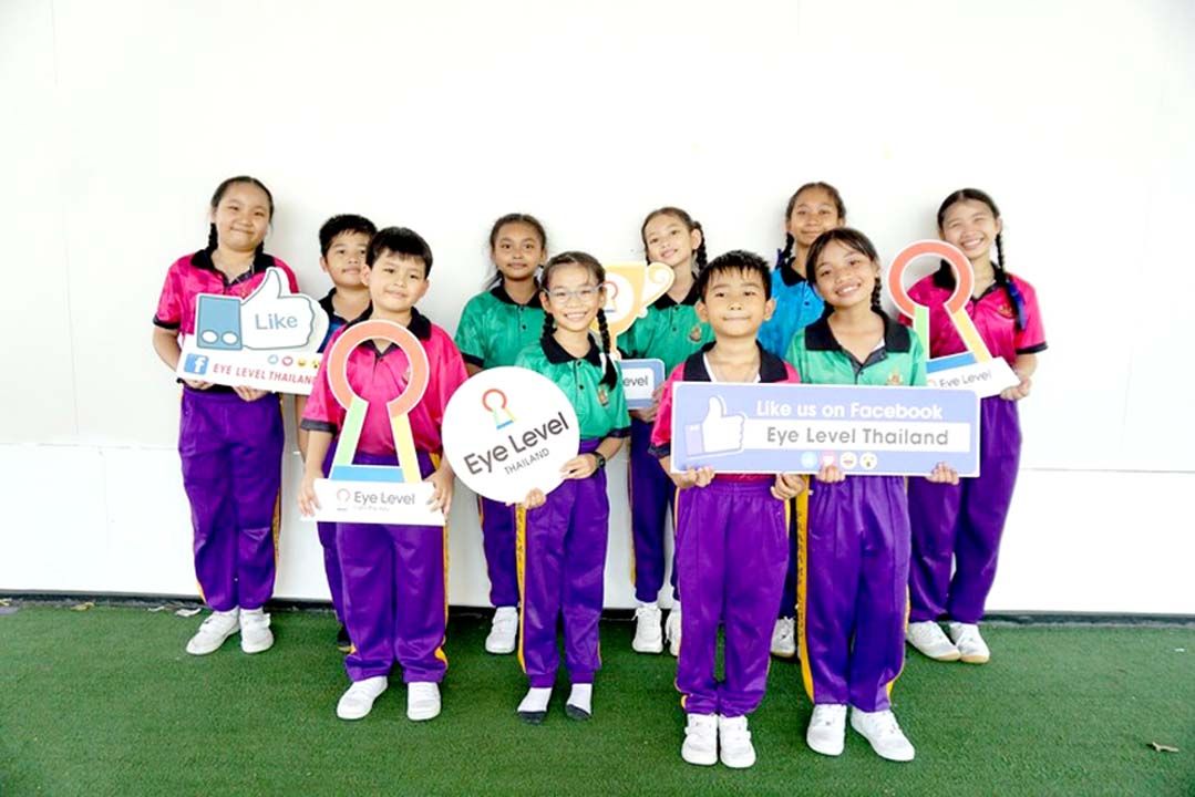 Eye Level ประเทศไทย มอบทุน  นักเรียนโรงเรียนพระราม 9 กาญจนาภิเษก