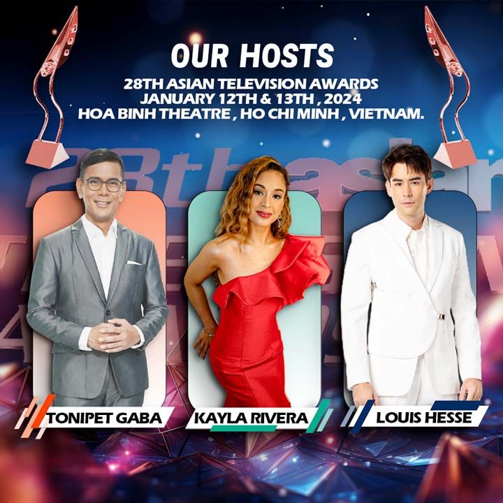 ‘หลุยส์’ พร้อมทำหน้าที่พิธีกร  Asian Television Awards ครั้งที่ 28  ชวนเชียร์ ‘เปรี้ยว’ คว้ารางวัลระดับเอเชีย