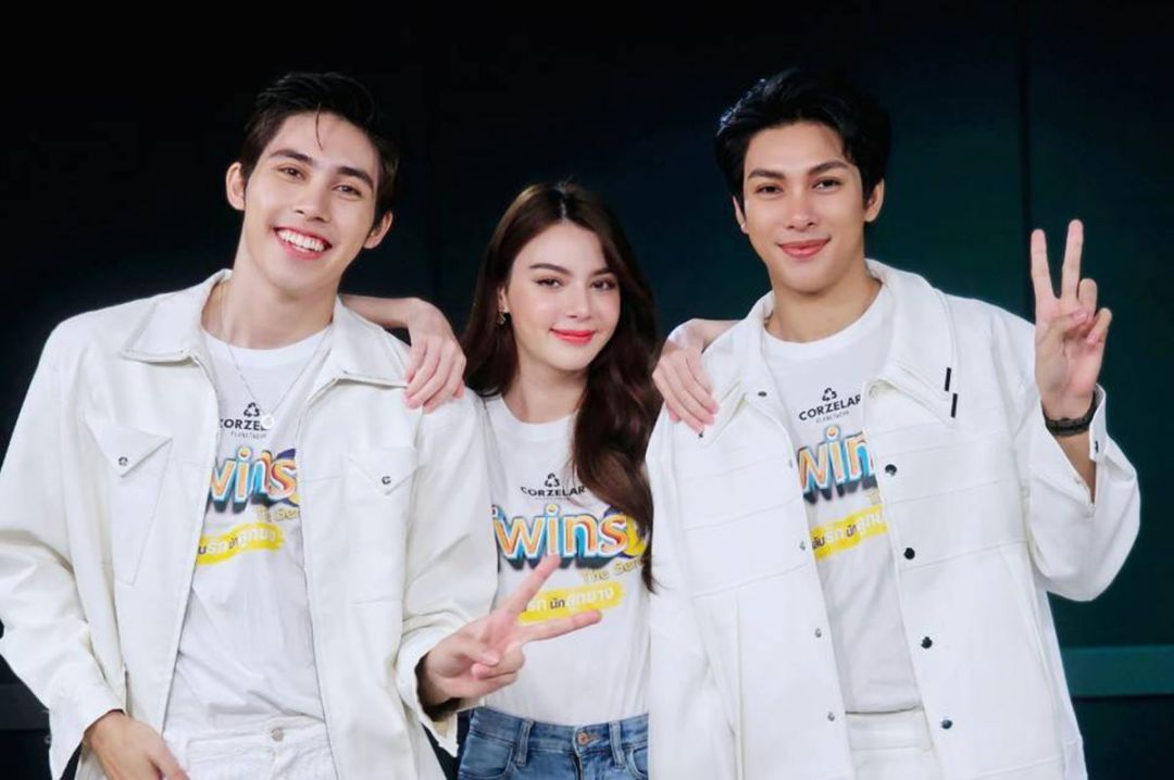 ‘เฟรม,มีมี่,ไรอัน’ชวนคนดูลุ้นตอนสุดท้าย  ‘Twins The Series สลับรัก นักลูกยาง’