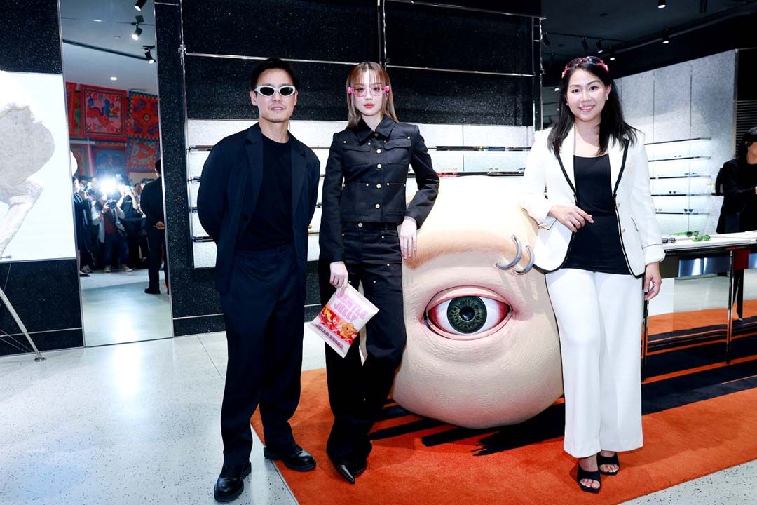 คิ้วท์โดนใจ! ‘ต้าเหนิง-ณิชา’ แท็กทีมหนุ่มหล่อร่วมงานเปิดตัว ‘GENTLE MONSTER’