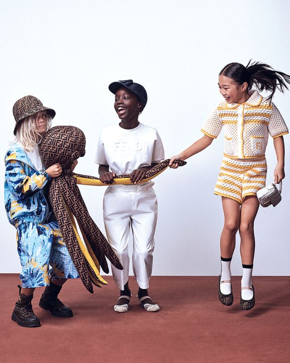 FENDI Kids สปริง/ซัมเมอร์ คอลเลคชั่น 2024