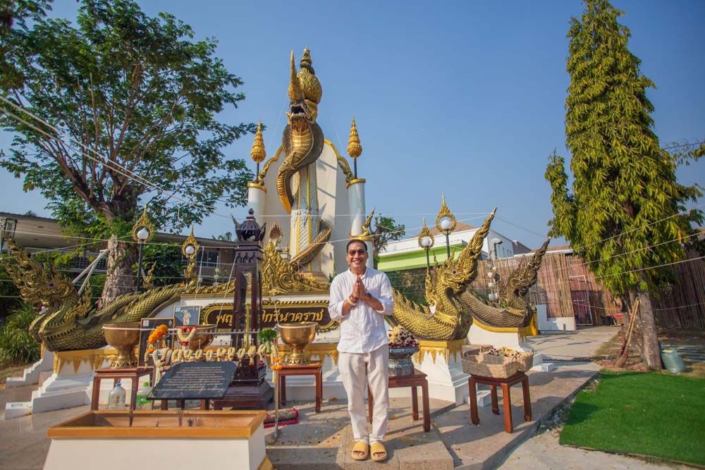 สายมูห้ามพลาด! ‘บ๊วย-เชษฐวุฒิ’  จัดงานฉลองสมโภชองค์พญาวาสุกรีนาคราช