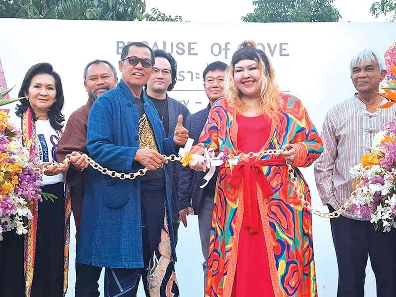 Because Of Love เพราะว่ารัก นิทรรศการศิลปะกับมุมมองของความรักที่แตกต่าง