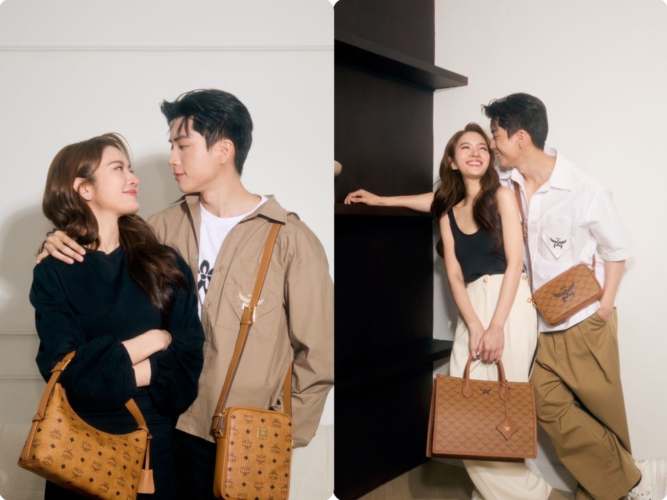 'LOVE JOURNEY WITH MCM'ส่องโมเม้นต์หวาน 'แอฟ -นนกุล'กับแฟชั่นเซต MCM
