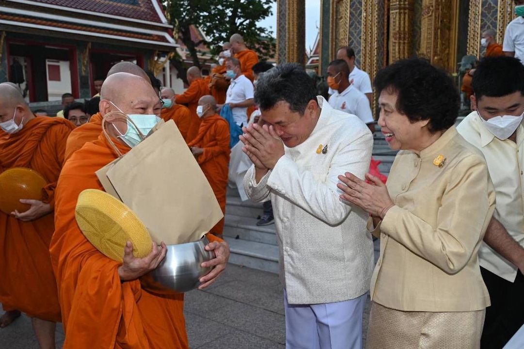 กระทรวงมหาดไทย-สมาคมแม่บ้านมหาดไทยร่วมกับวัดราชบพิธสถิตมหาสีมาราม จัดพิธีทำบุญตักบาตรเนื่องในวันมาฆบูชา ปี67