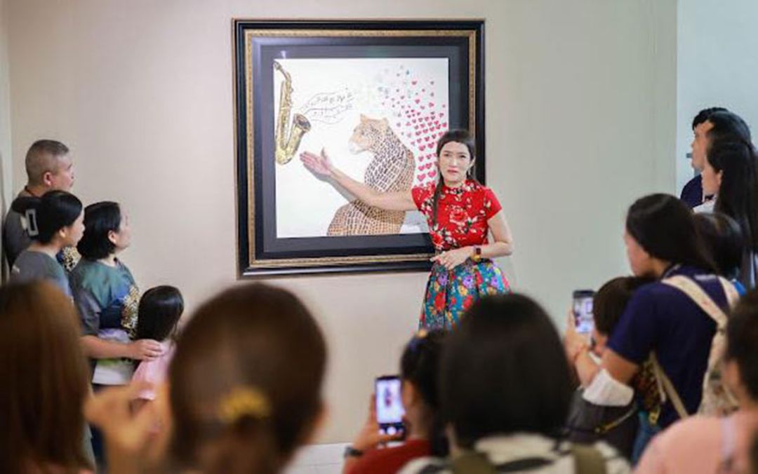 ‘ทิพย์พิมานสร้างศิลป์ ครั้งที่ 1’ หัวข้อ ‘ดอกไม้จะบาน’  ผ่านกิจกรรม Workshop สร้างสรรค์ผลงานศิลปะ