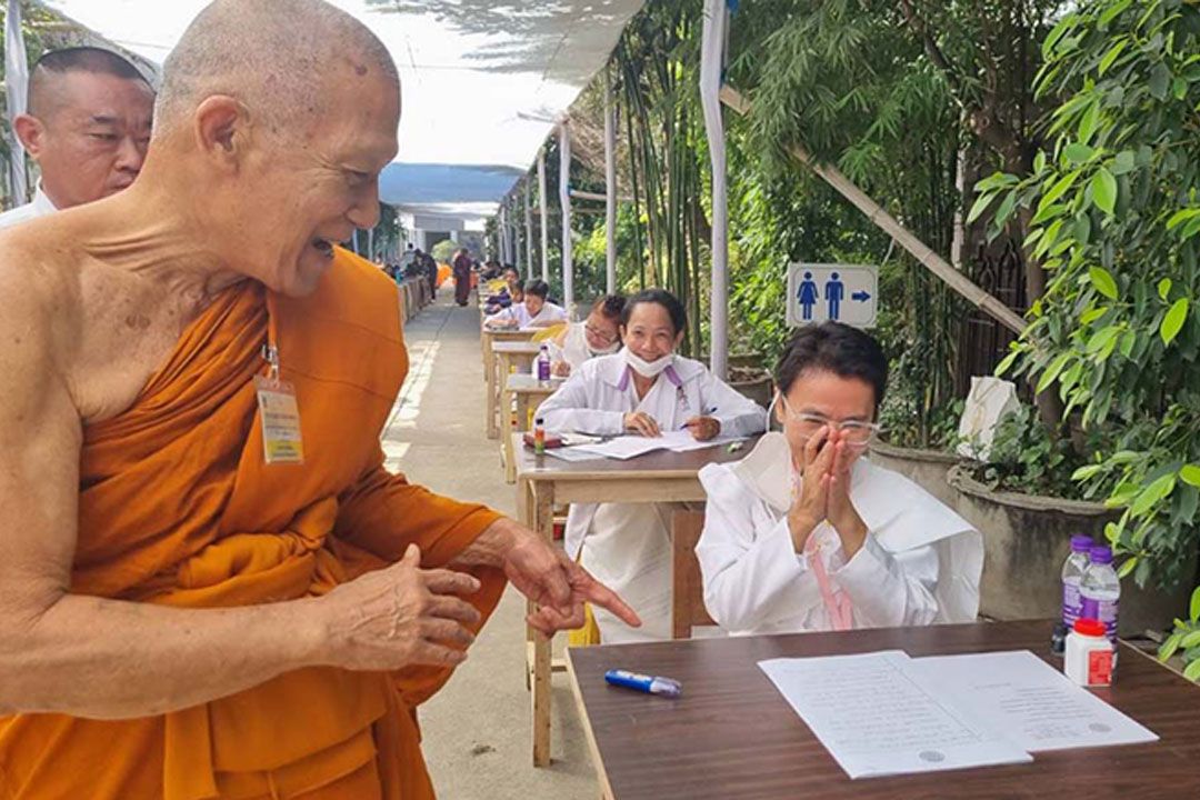 พระธรรมโพธิวงศ์ เจ้าอาวาสวัดไทยพุทธคยา เปิดสนามสอบนักธรรมอินเดีย 2567