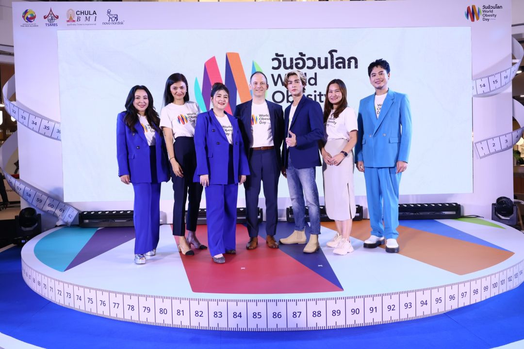 'แน็ก ชาลี'และ'โฟกัส จีระกุล'ควงคู่ร่วมงานวันอ้วนโลก World Obesity Day 2024