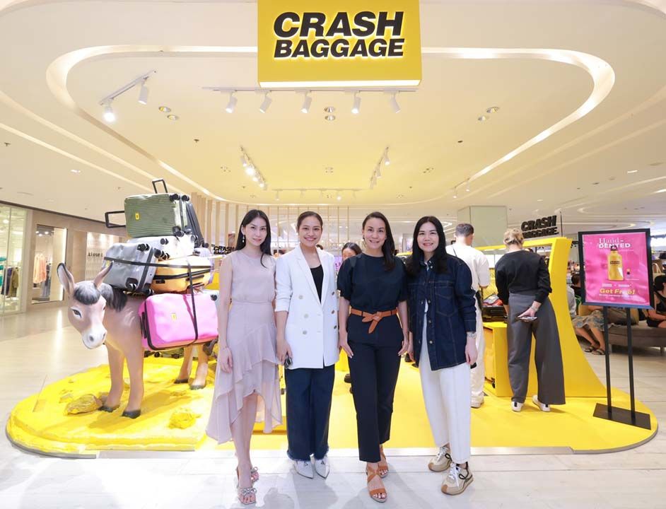 CRASH Baggage ชวนสัมผัสนวัตกรรมใหม่ของการเดินทาง