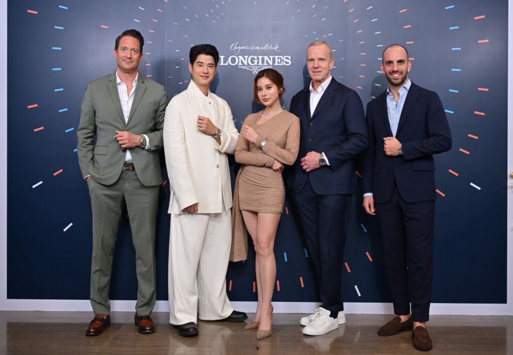 'มาริโอ้ - เก้า'สองเฟรนด์ ออฟ ลองจินส์ ประเทศไทย พาชมนาฬิกาคอลเลกชั่นใหม่ประจำปี 2024