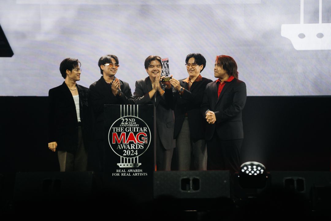 PURPEECH คว้ารางวัลแรกในชีวิตศิลปิน New Wave Of The Year ในงาน The Guitar Mag Awards 2024