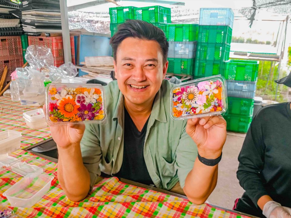 'คนไทยหัวใจไม่ท้อ'ตอน 'ชนะวัฒน์ เทียมบุญประเสริฐ ดอกไม้กินได้ สีสันของคนรักสุขภาพ'