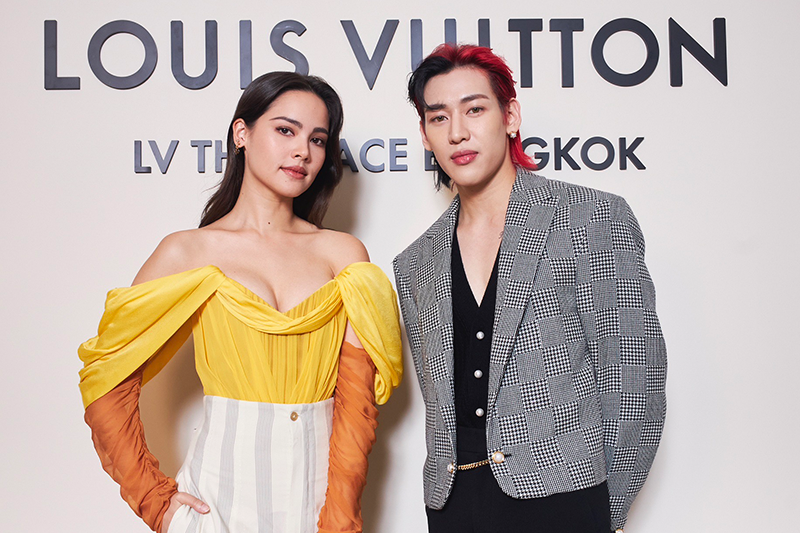 'แบมแบม – ญาญ่า'House Ambassador หลุยส์วิตตองนำทีมร่วมฉลอง เปิดตัว ‘LV THE PLACE BANGKOK’