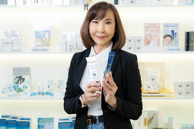 'JOVISSE'(โจวิสเซ่) รุกตลาดบิวตี้ไทยเข้มเปิดตัว Sunscreen และEye Cream