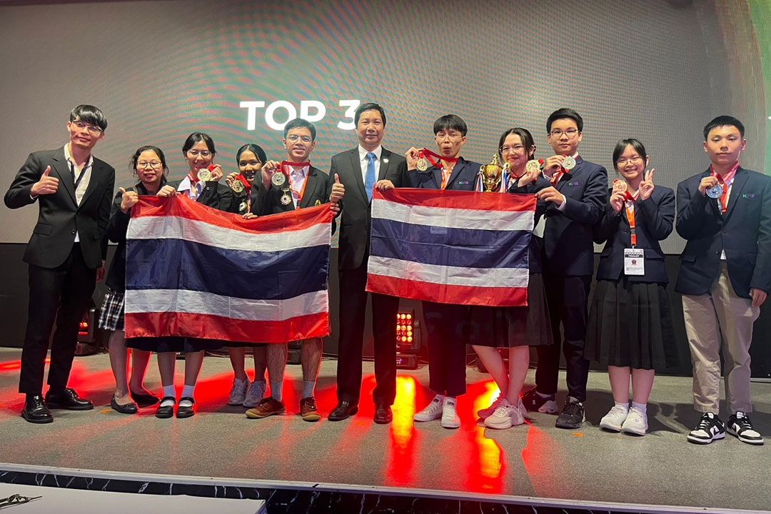 ทีมเยาวชนไทย คว้า 3 รางวัลใหญ่จากการประกวดโครงงานวิทยาศาสตร์ระดับนานาชาติ ที่สาธารณรัฐตูนีเชีย