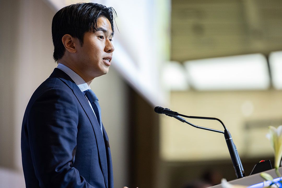 'อัคร ทองใจสด'สส.อายุน้อยสุด ขึ้นเวทีสรุปผลประชุมรัฐสภาโลก