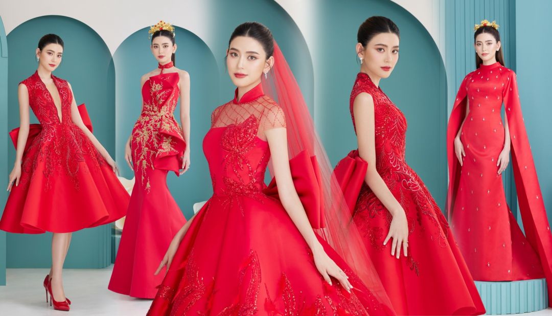 'วนัช เฟิร์ส'เปิดตัวชุดยกน้ำชาคอลเลกชันใหม่ล่าสุด'Modern Tea Ceremony Engagement: A Fusion of Red and Pink Elegance'