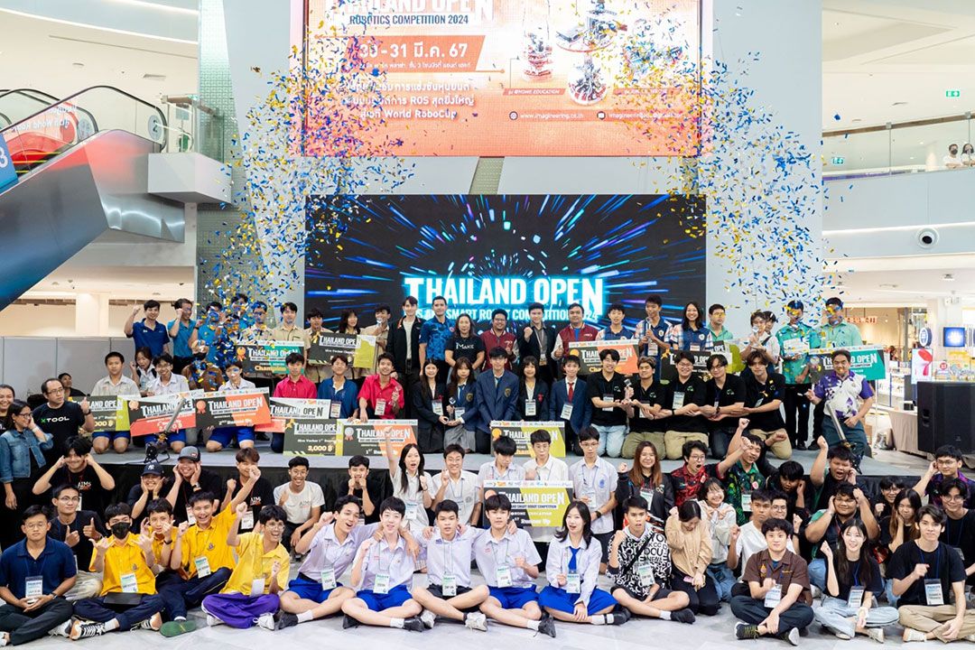 iMAKE ระเบิดความมันส์ในการแข่งขันหุ่นยนต์อัจฉริยะ 'Thailand Open ROS and Smart Robot Competition 2024'