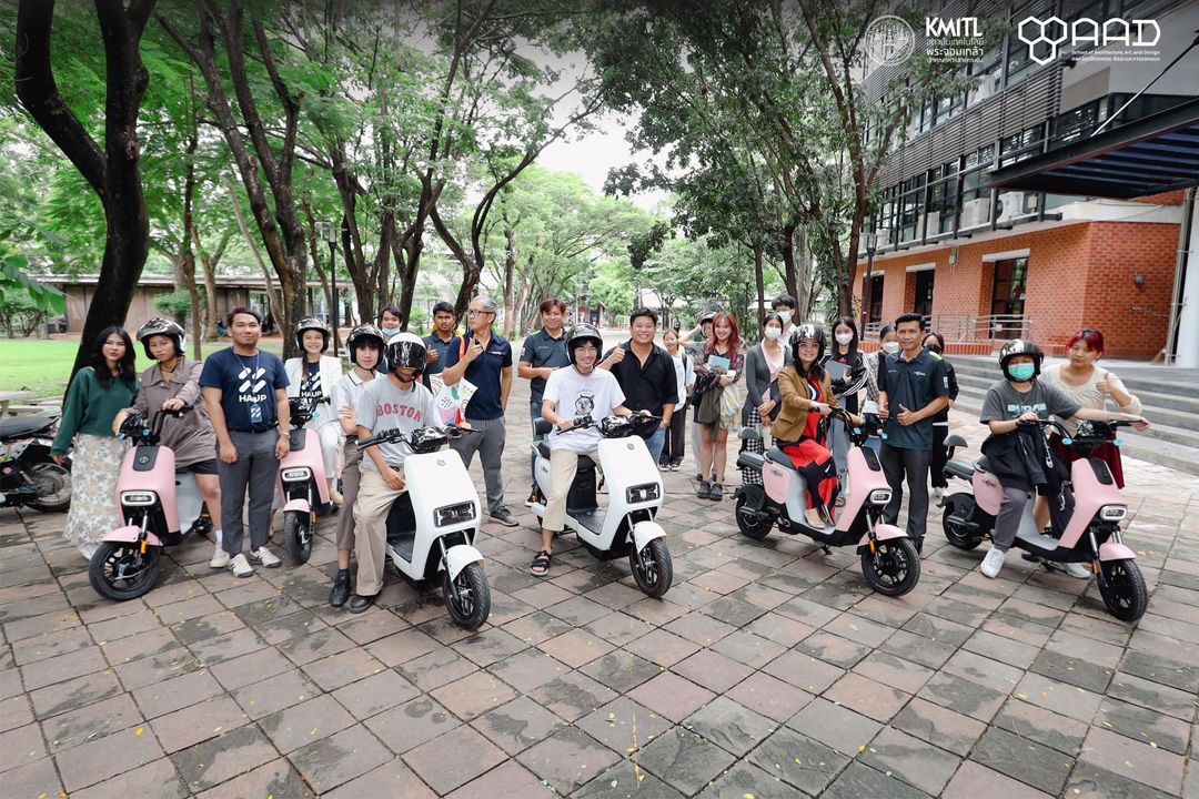 สจล.เปิดตัวโครงการ EV-Car Sharing : KMITL E-Bike Sharing Project