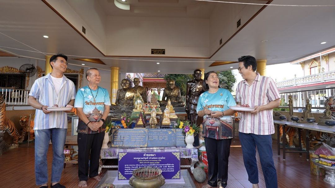 ‘หนุ่ม-แท่ง’อารามทัวร์”พาเที่ยววัดดังที่จันทบุรี รอชมวันสงกรานต์ 13 เมษายนนี้