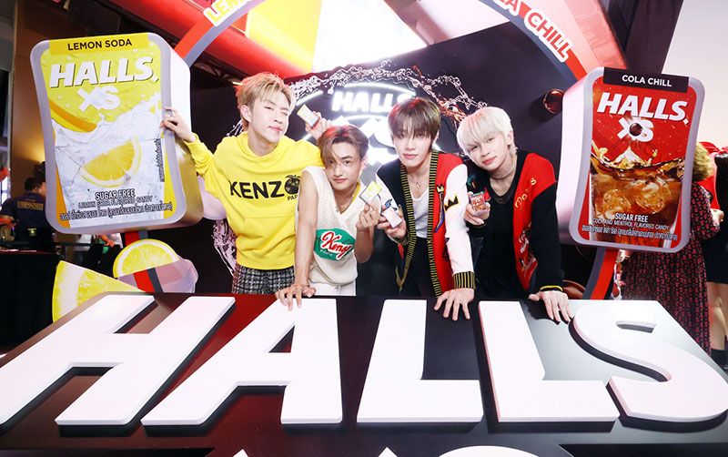 ‘ฮอลล์’แท็กทีม 4หนุ่มวง‘DICE’ สาดแรงบันดาลใจพลัสความสดชื่นรับซัมเมอร์