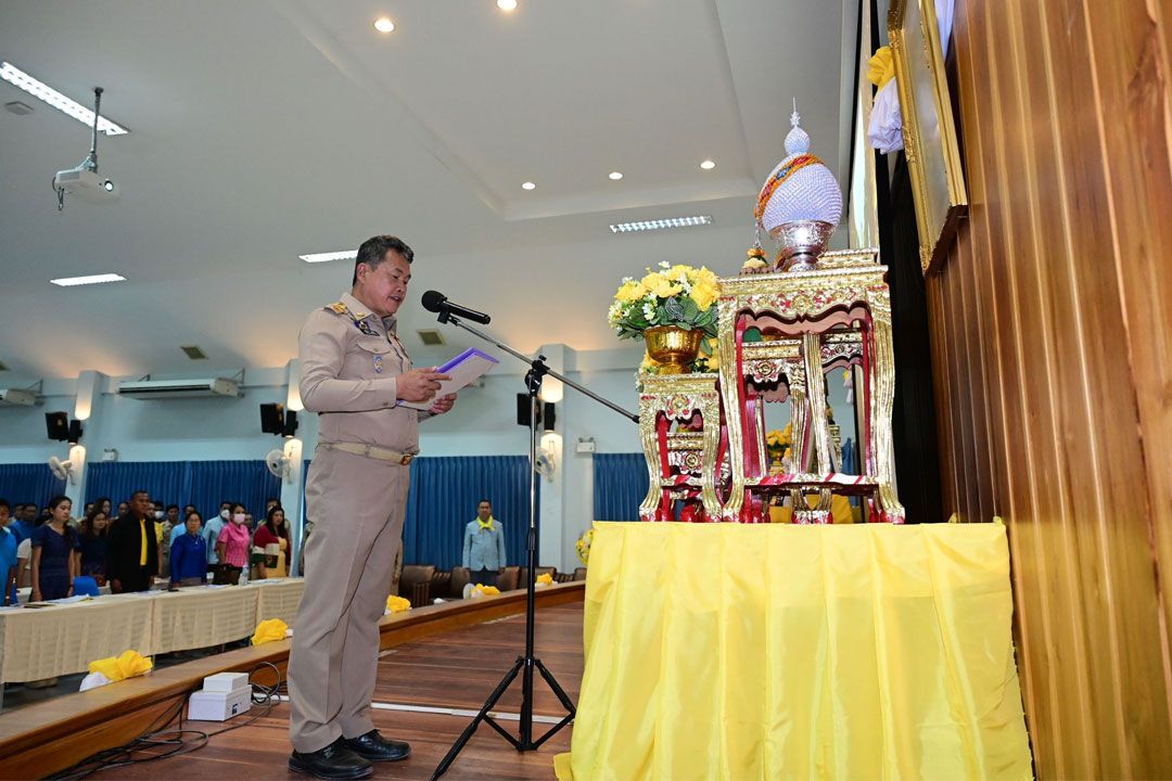 ปลัด มท. เปิดฝึกอบรมวิทยากรผู้ถ่ายทอดประวัติศาสตร์ชาติไทยประจำท้องถิ่น รุ่นที่ 15