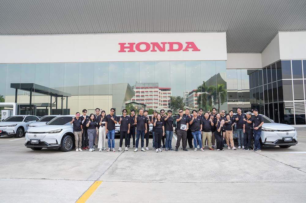 ฮอนด้าเชิญสื่อมวลชนทดสอบสมรรถนะ  ‘Honda e:N1’ยนตรกรรมไฟฟ้า100%