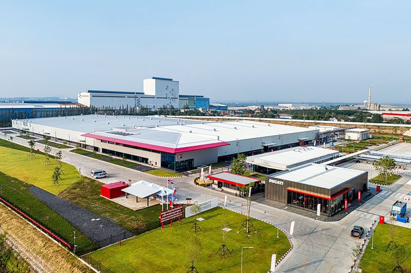 'ดูคาติ' เปิดโรงงานแห่งใหม่ในประเทศไทย