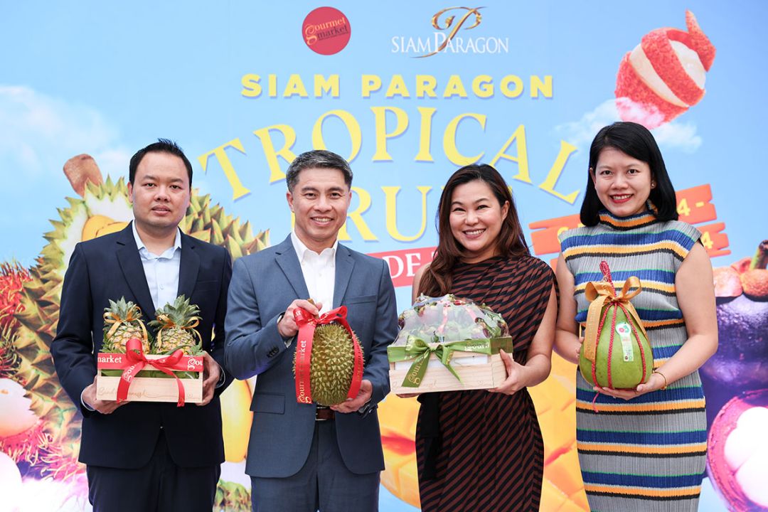 เริ่มแล้วงาน ‘SIAM PARAGON TROPICAL FRUIT PARADE 2024’  บุฟเฟ่ต์ทุเรียน 10 วัน 70 รอบ พร้อมผลไม้ไทยส่งตรงจากเกษตรกร