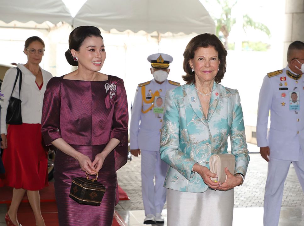 สมเด็จพระราชินีซิลเวีย แห่งราชอาณาจักรสวีเดน และ สมเด็จพระนางเจ้าสุทิดาฯ พระบรมราชินี เสด็จฯ ทรงร่วมงานการประชุมสุดยอดการคุ้มครองเด็ก เดินหน้าปกป้องเด็กไทยถูกละเมิดทางเพศออนไลน์-ออฟไลน์