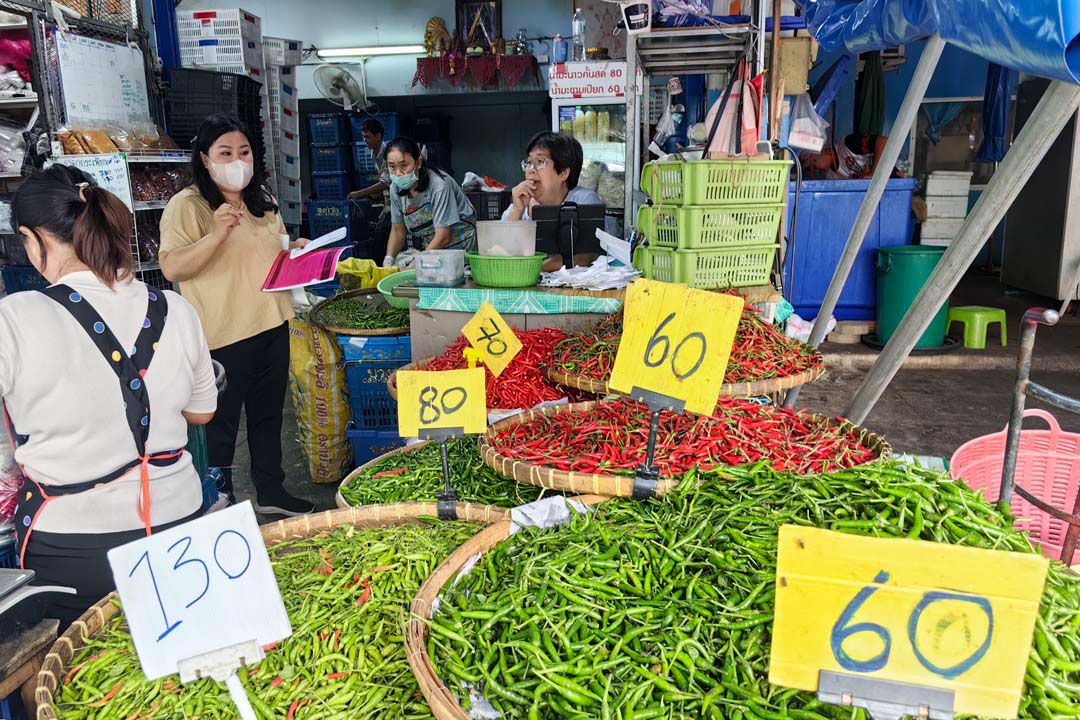 'พาณิชย์เชียงใหม่'เดินตลาด เช็คราคาผักสด พบส่วนใหญ่ปรับตัวลดลง