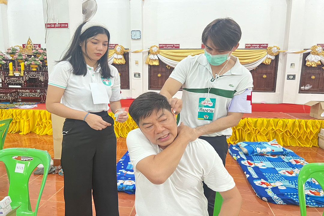 'ตั้งใจทำ' โครงการออกให้บริการสาธารณสุขเพื่อผู้ห่างไกลได้มีคุณภาพชีวิตที่ดี