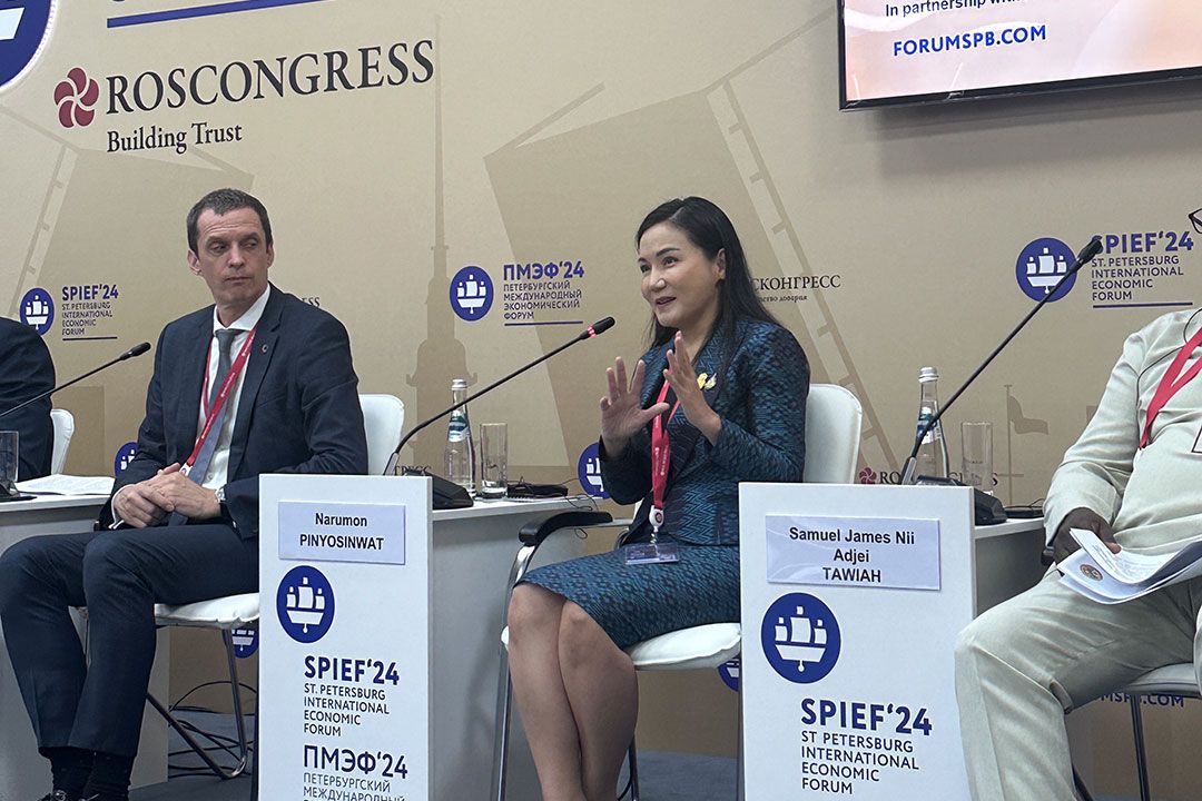 'นฤมล'โชว์วิสัยทัศน์บนเวที SPIEF ย้ำไทยขับเคลื่อนโมเดลเศรษฐกิจ