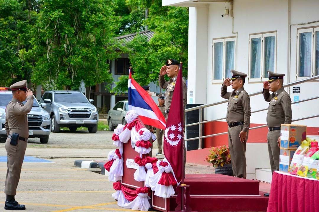 ‘ที่ปรึกษาพิเศษตร.’พล.ต.อ.สุรพงษ์ ชัยจันทร์ ตรวจเยี่ยม-กำชับการปฏิบัติงาน‘สภ.วังตะเคียน’