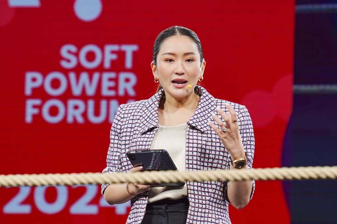 ‘อุ๊งอิ๊ง’เชิญชวนประชาชนร่วมงาน‘THACCA SPLASH Soft Power Forum 2024’