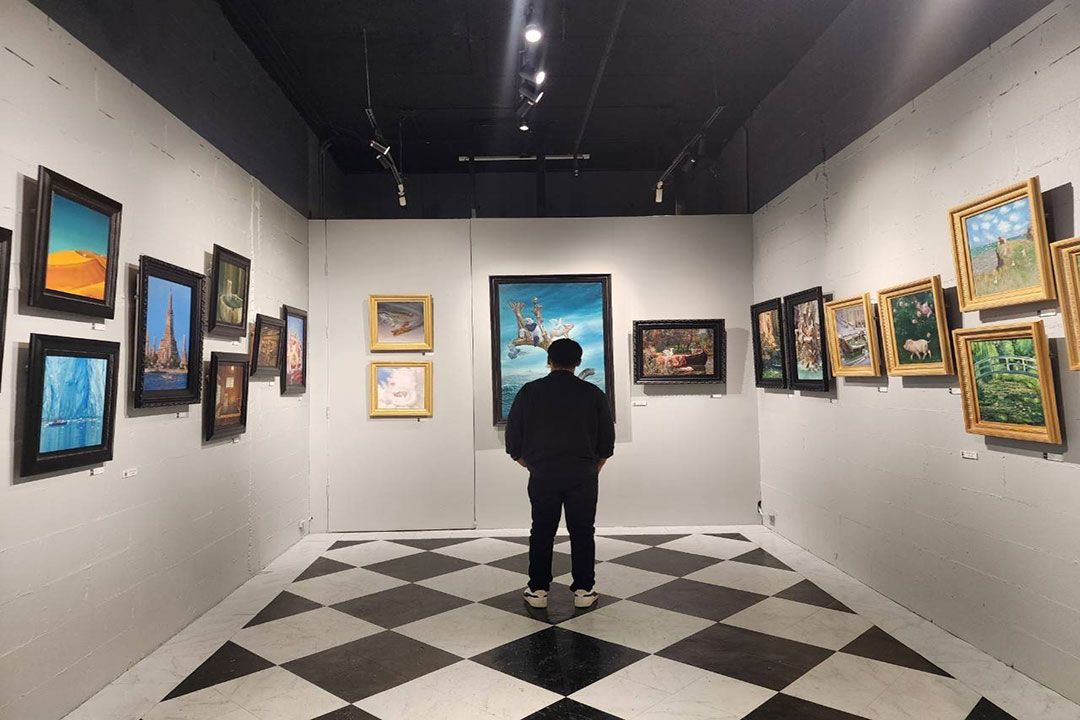 สุนทรียภาพของอาร์ทที่ลงตัว กับนิทรรศการจิตรกรรมภาพสีน้ำมันโดย 'อัด ธราพงษ์ ผูกพันธ์'