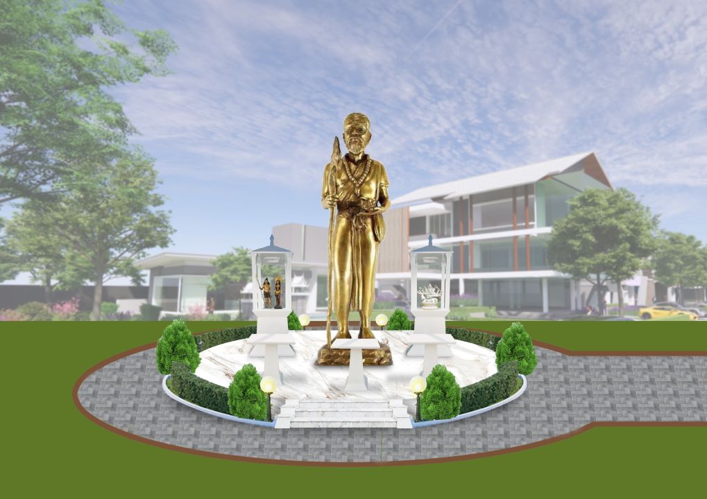 น้อมเคารพ 'หมอชีวกโกมารภัจจ์'บรมครูแพทย์แผนไทย บ้านหมอละอองสร้างอนุสาวรีย์ หมอชีวกโกมารภัจจ์