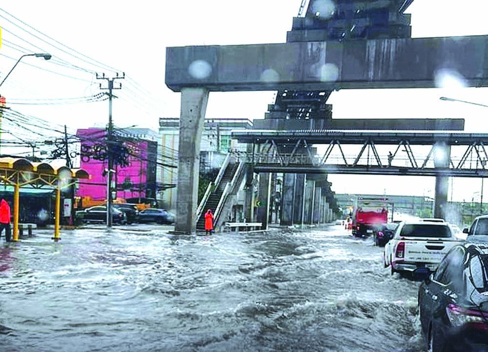 อุตุฯเตือนฝนกระหน่ำ  หลายจว.เสี่ยงน้ำท่วม