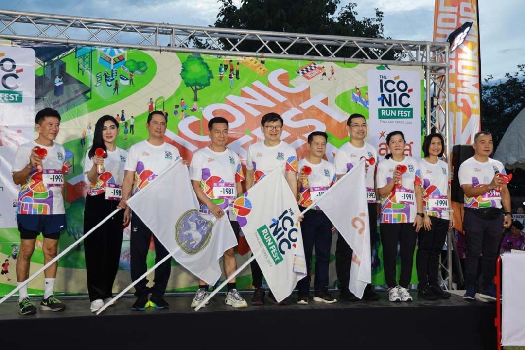สสส.ร่วมกับภาคีฯปล่อยตัวนักวิ่ง The ICONiC Run Fest Thailand Series Chiang Rai 2024