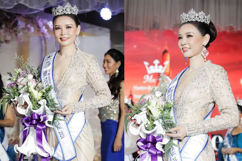 'เปิ้ล กมลพรรณ'ฉีกทุกกฎผู้บริหาร สวย-เก่ง มงลง 'รองชนะเลิศอันดับ1' Mrs. Tourism Queen International 2024