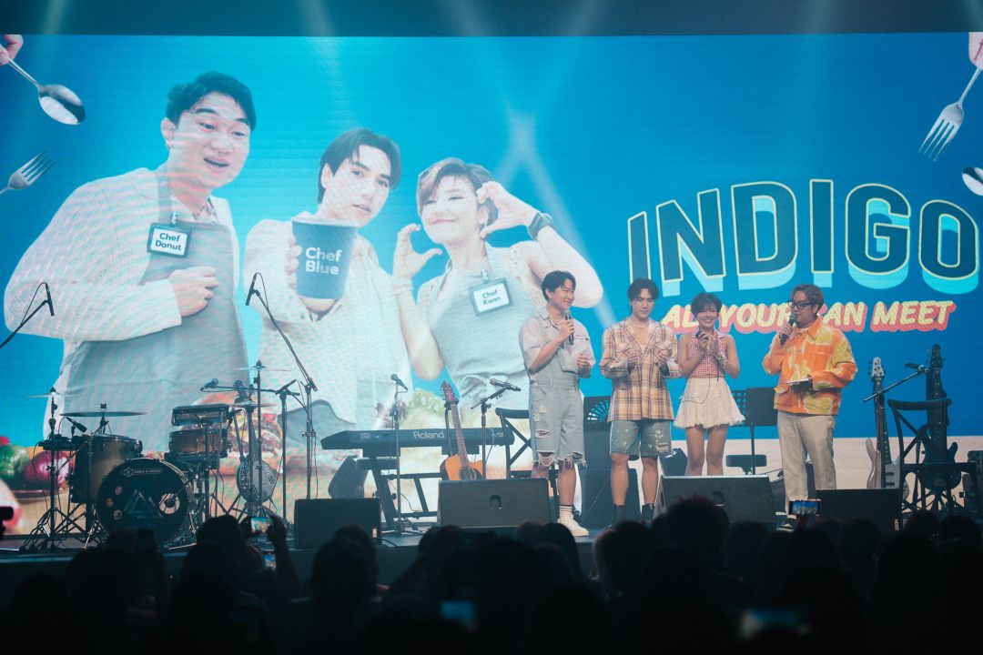 INDIGO ผันตัวเป็นเชฟ รังสรรค์เมนูพิเศษในงาน 'INDIGO All Your Fan Meet'