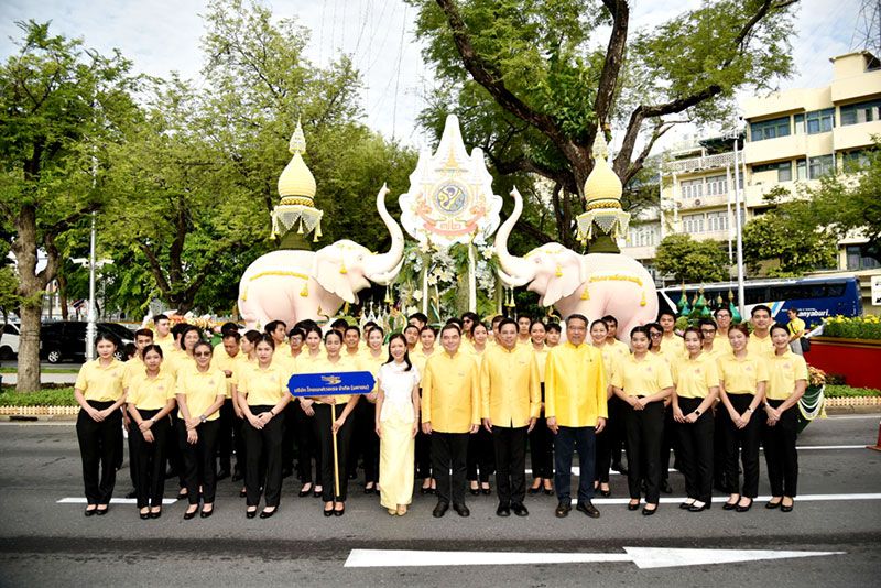 ไทยเบฟ เนรมิตงานวิจิตรศิลป์สุดงดงาม  ร่วมเฉลิมพระเกียรติพระบาทสมเด็จพระเจ้าอยู่หัว