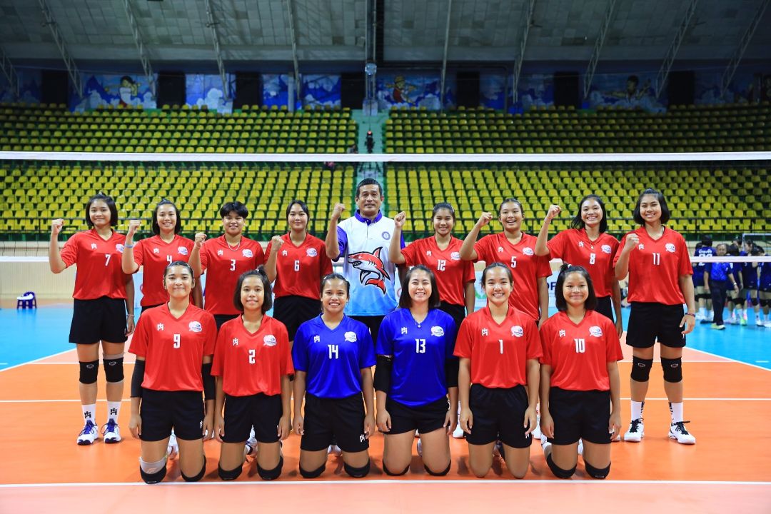 วอลเลย์บอลเยาวชนหญิง'แชมป์กีฬา 7HD แชมเปียน คัพ 2024'นัดแรกโชว์ฟอร์มเดือด 2 นักตบทีมชาติ U-20 'เปียโน-ออมทรัพย์'ประเดิมสนาม