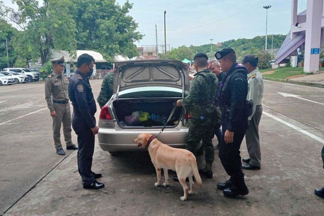 ‘ด่านช่องเม็ก ตม.อุบลราชธานี’บูรณาการหน่วยมั่นคง คัดกรองเข้ม สกัดสิ่งผิดกม.