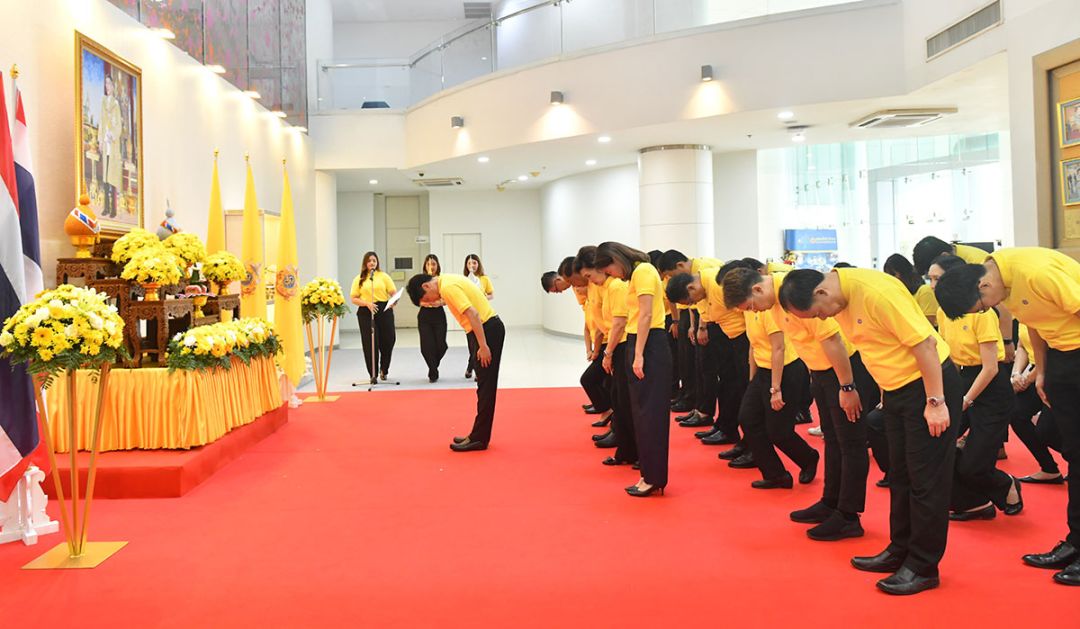 TOA จัดพิธีถวายพระพรชัยมงคลพระบาทสมเด็จพระเจ้าอยู่หัว เนื่องในโอกาสพระราชพิธีมหามงคลเฉลิมพระชนมพรรษา 6 รอบ 28 กรกฎาคม 2567