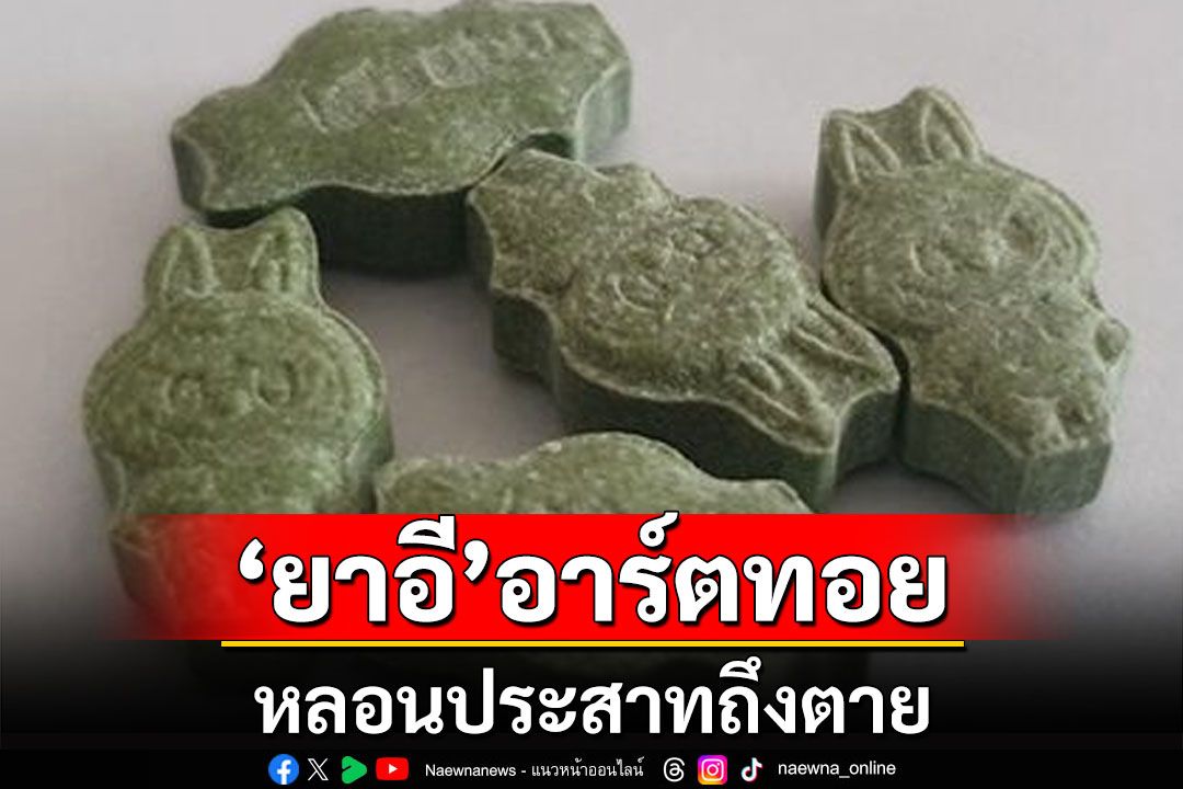 เตือนภัย! ยาอีโฉมใหม่รูปอาร์ตทอย หลอนประสาทถึงตาย