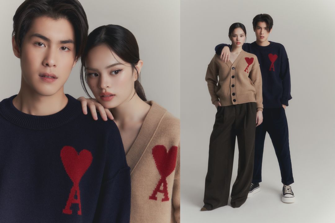 'แอลลี่ - เจ้านาย'ร่วมถ่ายทอดความสดใสในโททัลลุคสไตล์ปารีเซียงจากAMI สำหรับคอลเล็กชันฤดูใบไม้ร่วง/ฤดูหนาว 2024