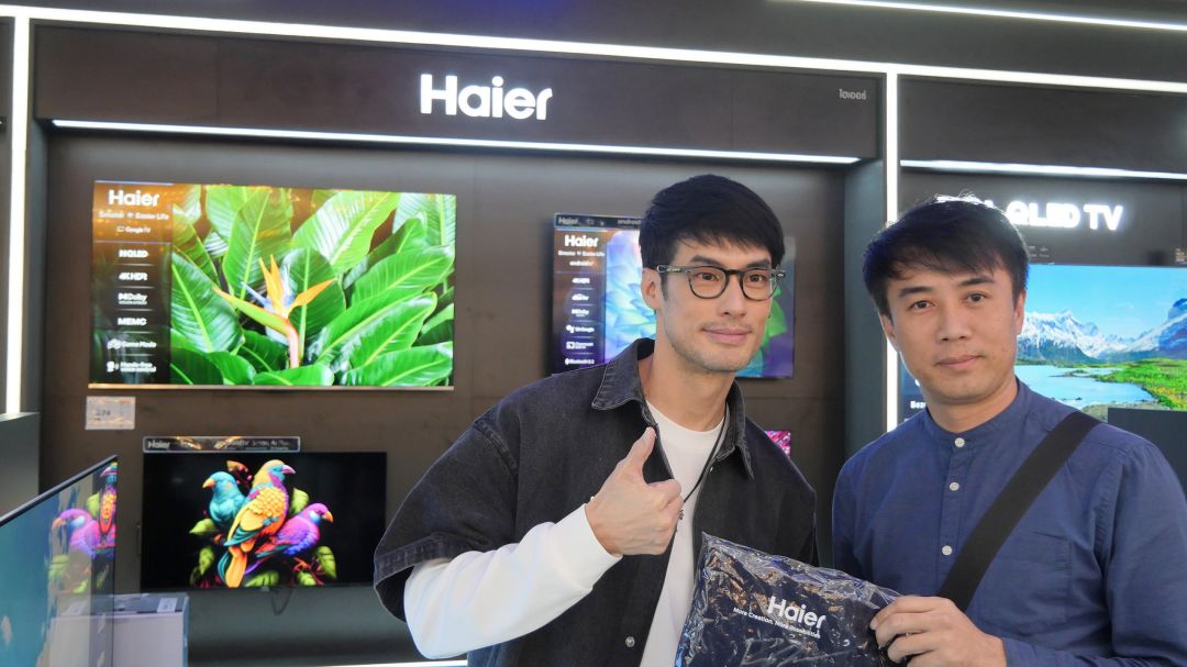 'บอย ปกรณ์' ขนทัพเครื่องใช้ไฟฟ้า 'ไฮเออร์'บุกพระราม3 เสิร์ฟความสนุกแบบจัดเต็ม